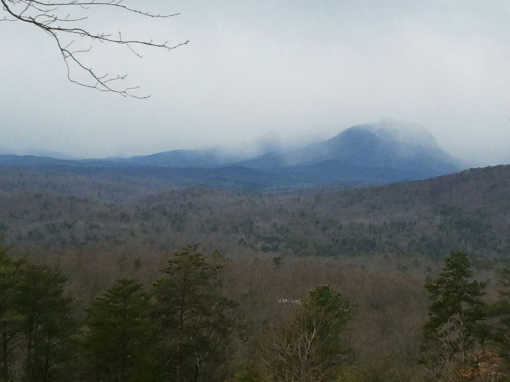 Pickens County Mountain View Before Snow Fall